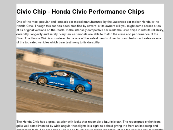 www.civicchip.com