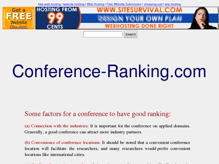 www.conference-ranking.com