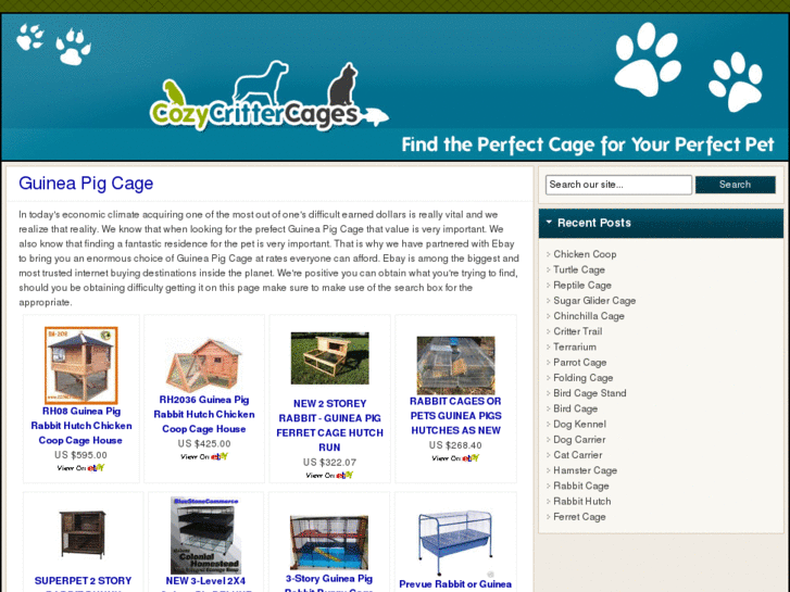 www.cozycrittercages.com