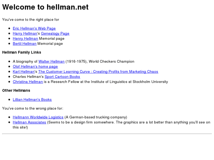 www.hellman.net