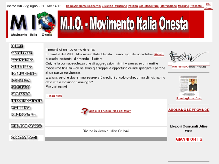 www.italiaonesta.org