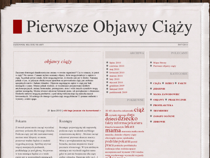 www.pierwszeobjawy.com