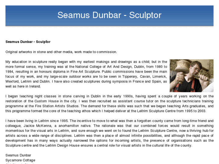 www.seamusdunbar.com