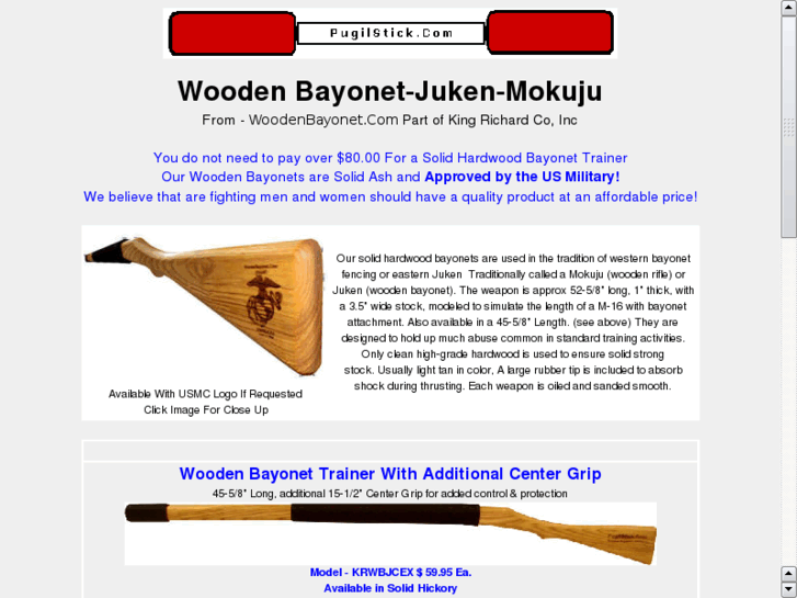 www.woodenbayonets.com