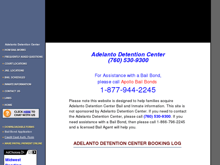 www.adelantodetentioncenter.com