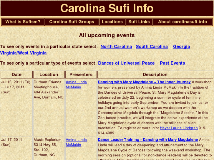 www.carolinasufi.info