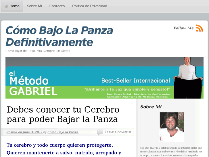 www.comobajolapanza.com