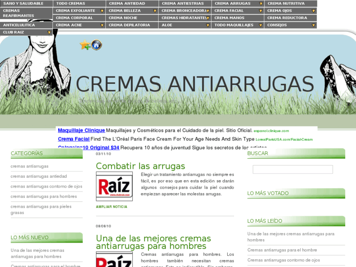 www.cremasantiarrugas.es