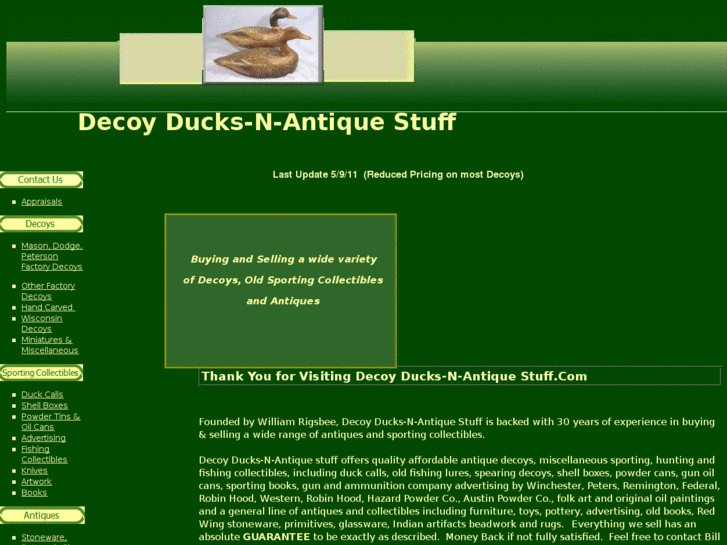 www.decoyducks-n-antiquestuff.com