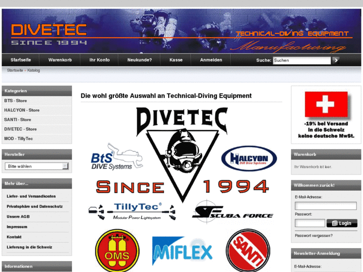 www.divetec-store.com