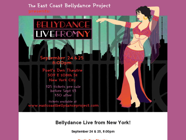 www.eastcoastbellydanceproject.com