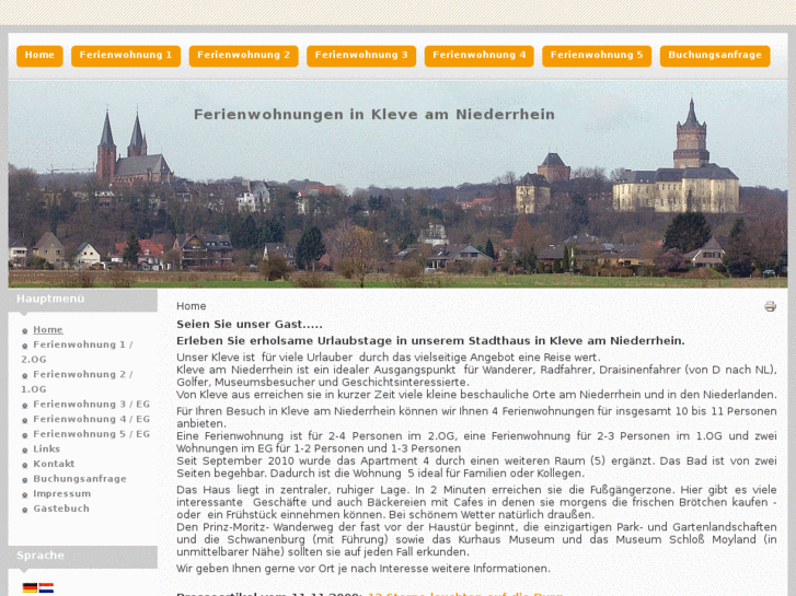 www.ferienwohnungen-kleve.de