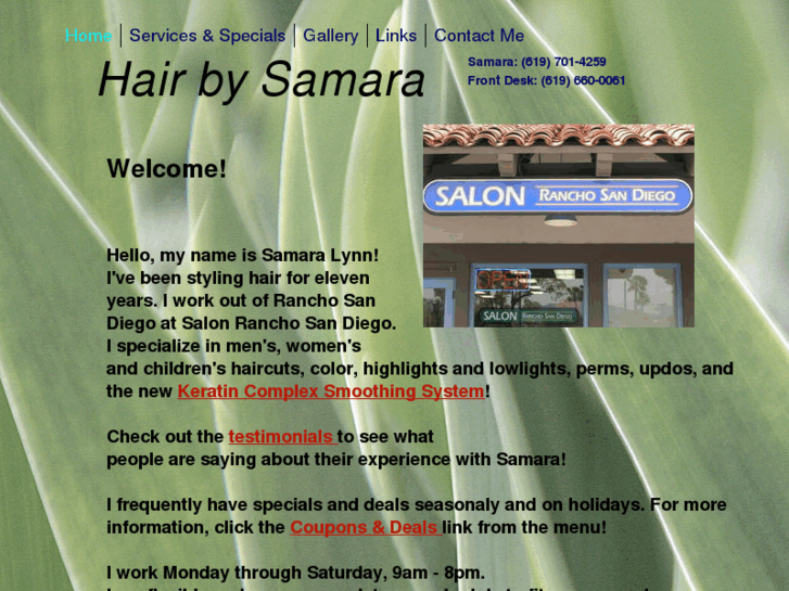 www.hairbysamara.com