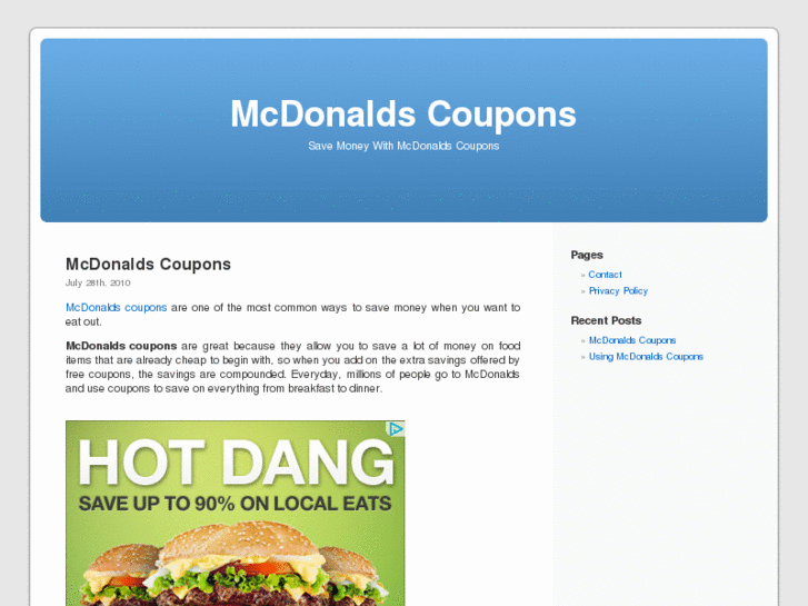 www.mcdonaldscouponsguide.com