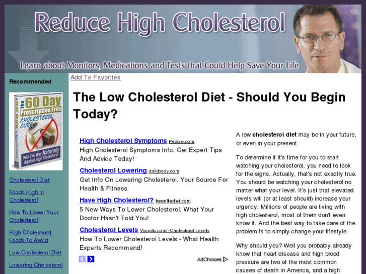 www.reduce-high-cholesterol.com