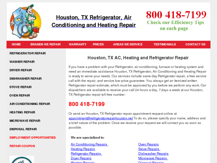 www.refrigeratorrepairhouston.net