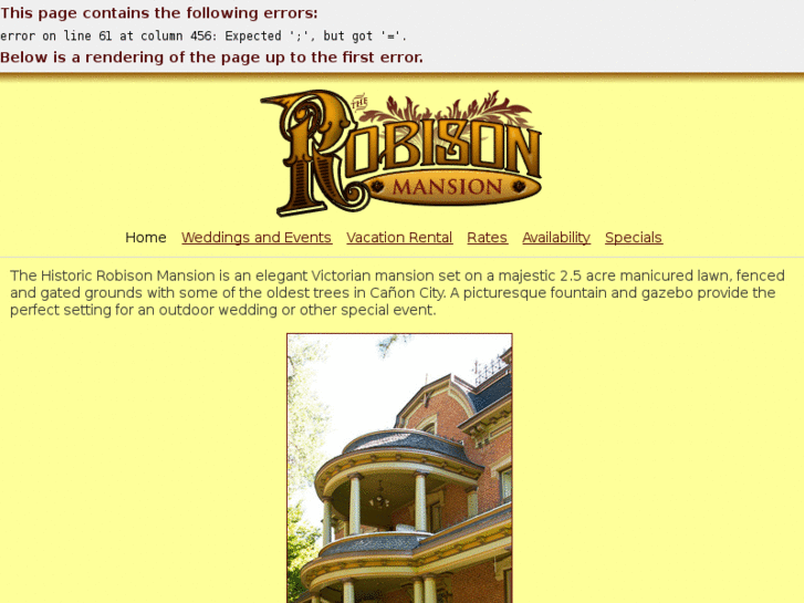 www.robisonmansion.com