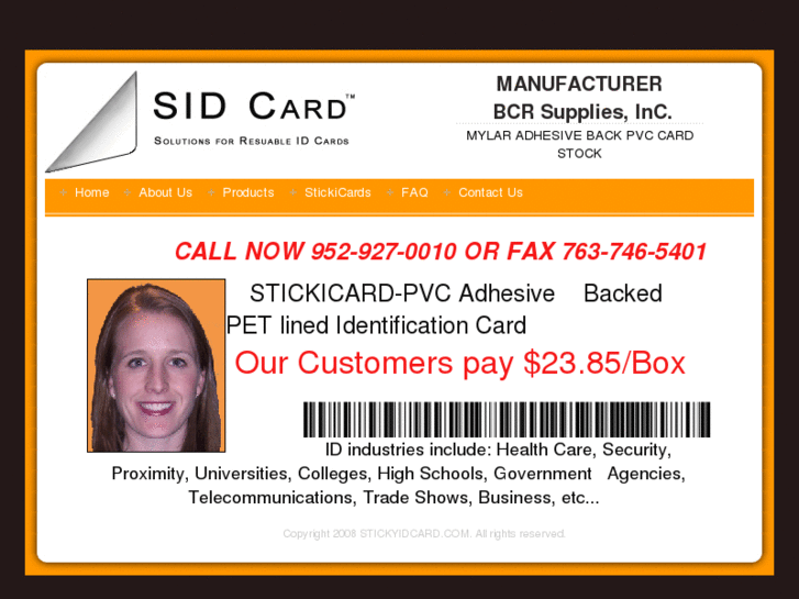 www.stickyidcard.com