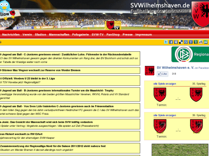 www.svwilhelmshaven.de