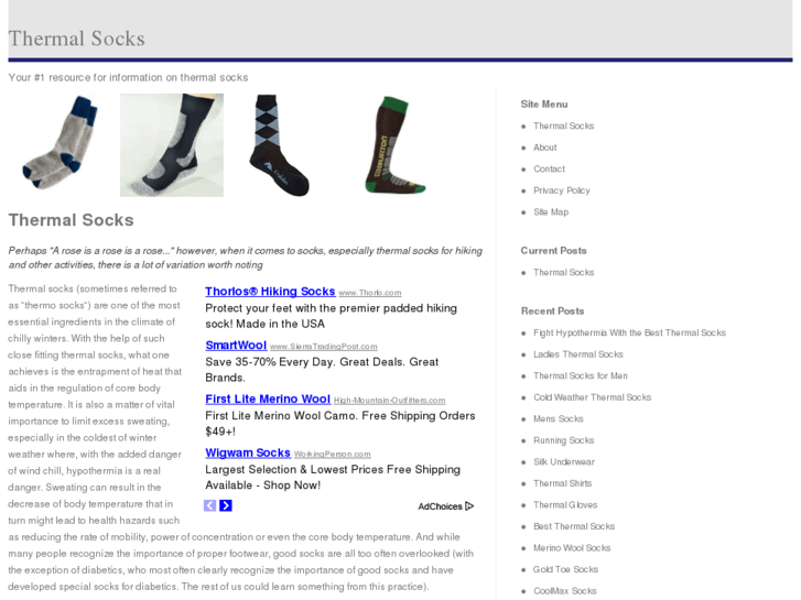 www.thermalsocks.org