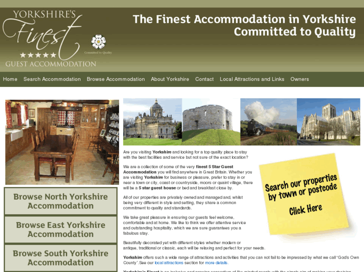 www.yorkshires-finest-accommodation.com