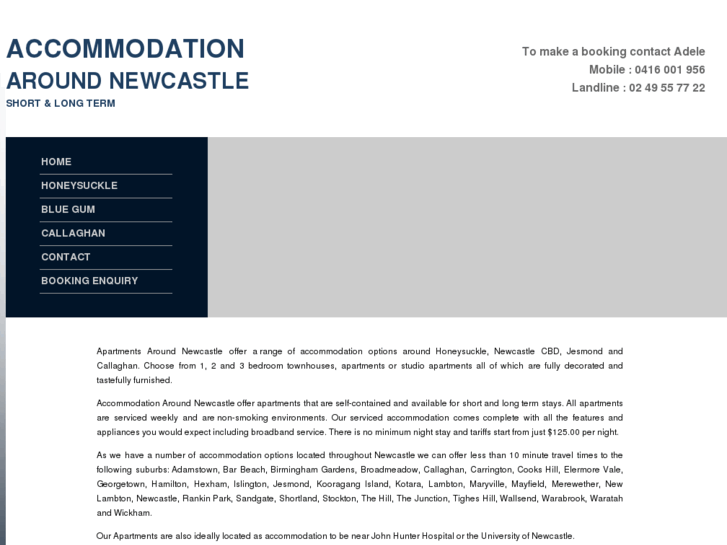 www.accommodationaroundnewcastle.com.au