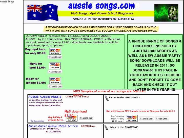 www.aussiesongs.com