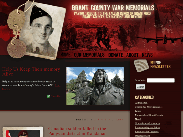 www.brantwarmemorials.com