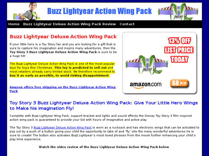 www.buzzlightyearwingpack.net