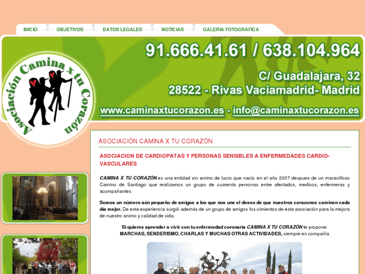 www.caminaxtucorazon.es