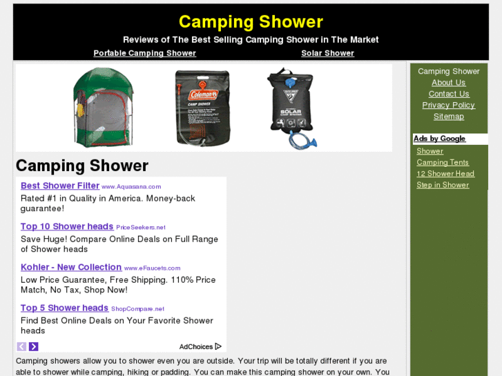 www.campingshower.org