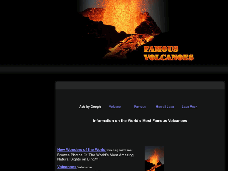 www.famousvolcanoes.net