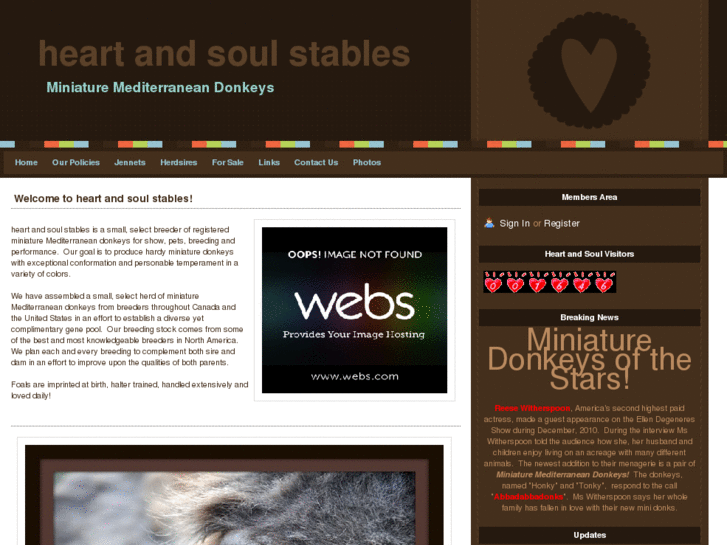 www.heartandsoulstables.com