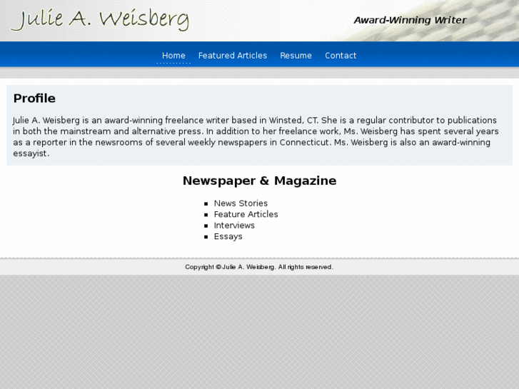 www.julie-weisberg.com