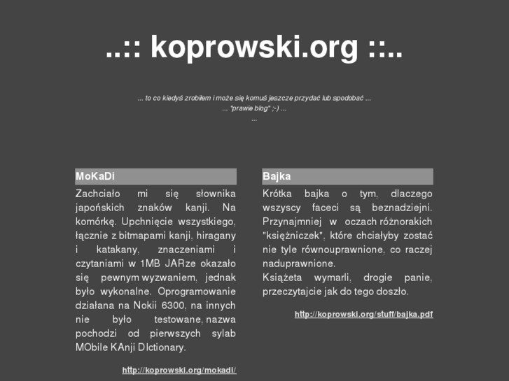 www.koprowski.org