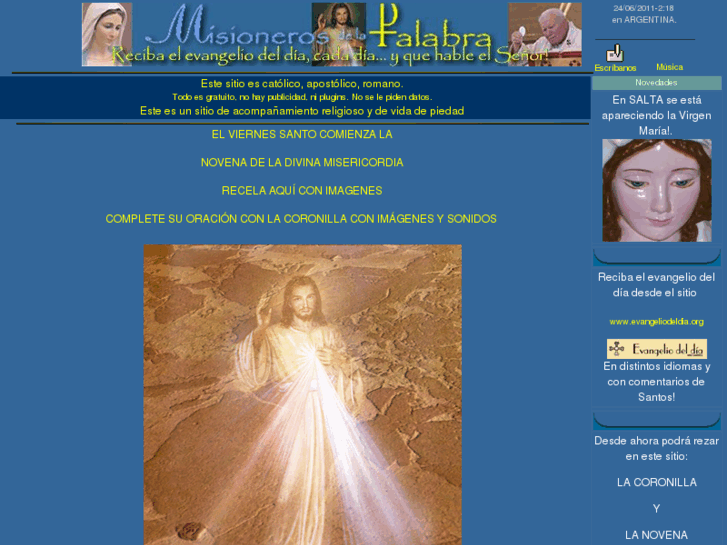 www.misionerosdelapalabra.org