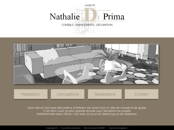 www.nathaliediprima.com