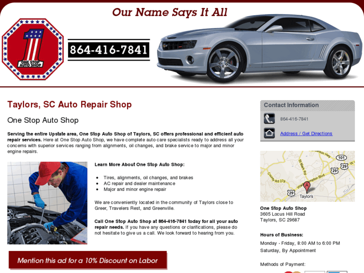 www.onestopautoshopsc.com