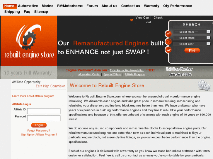 www.rebuiltenginestore.com