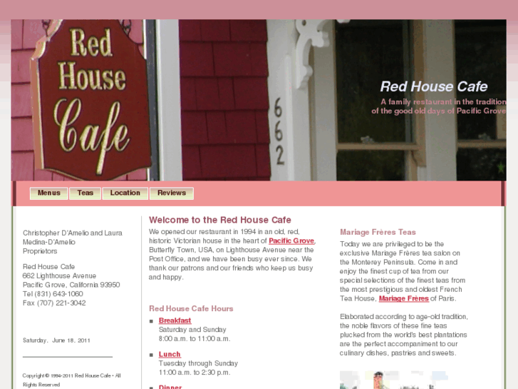 www.redhousecafe.com