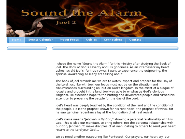 www.soundthealarm2.biz