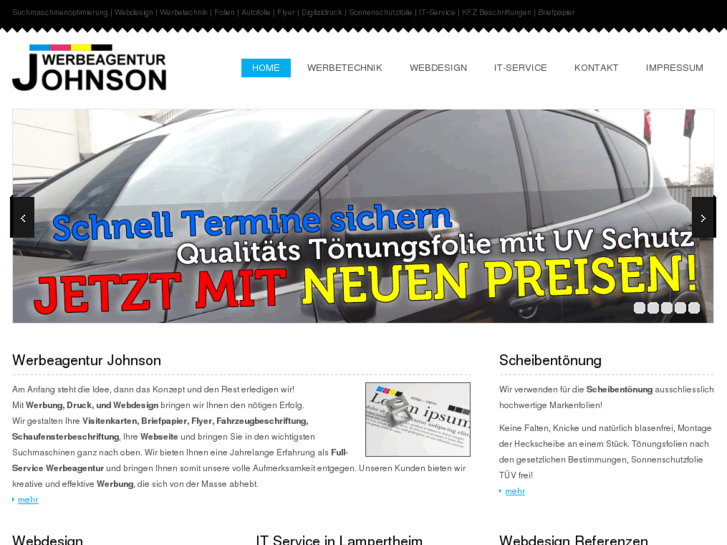 www.werbeagentur-johnson.de