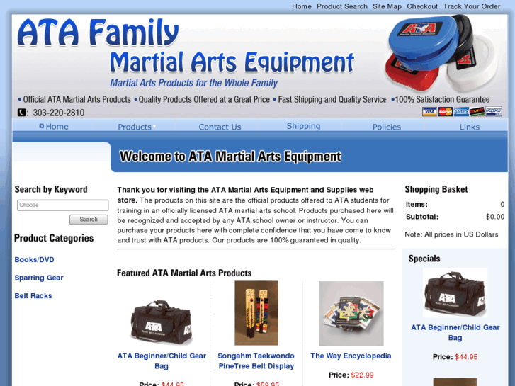 www.atamartialartsequipment.com