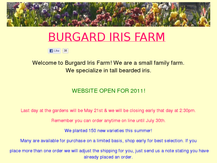 www.burgardirisfarm.com