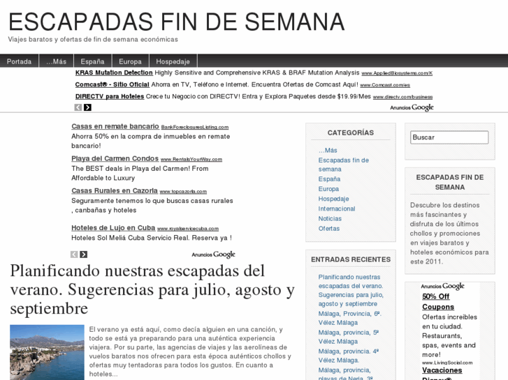 www.escapadasfindesemana.com.es