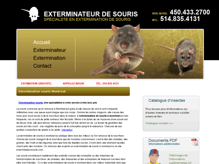 www.exterminateursouris.com