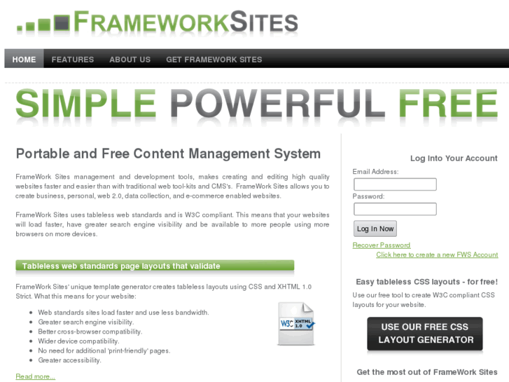 www.frameworksites.com