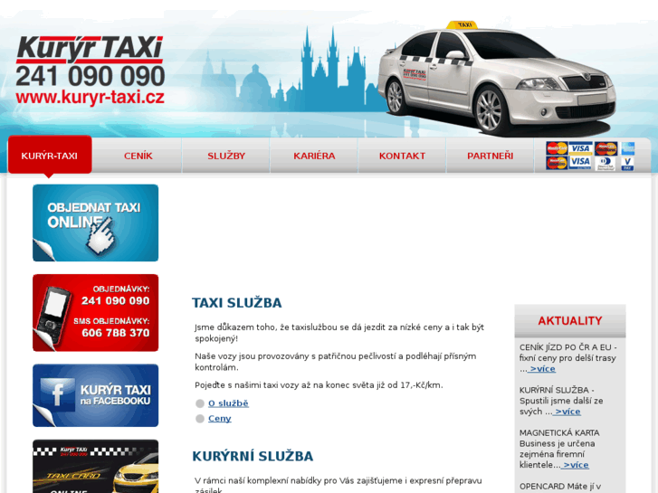 www.kuryr-taxi.cz