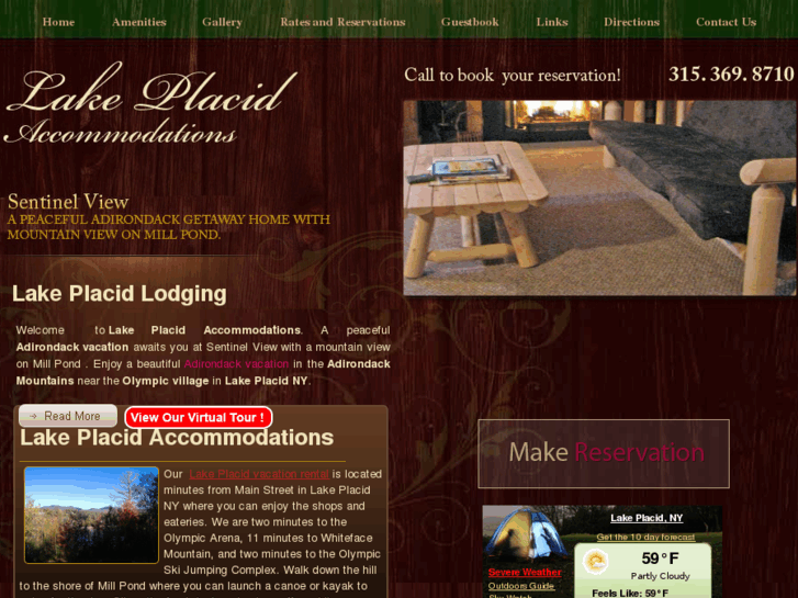 www.lakeplacidaccomodations.com