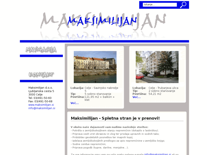 www.maksimilijan.si